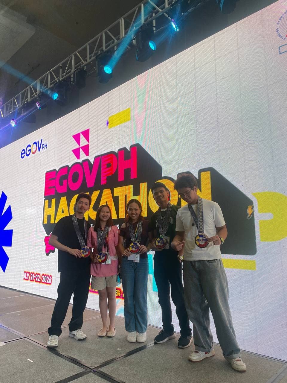 Photo from the eGovPH Hackathon (frame three)