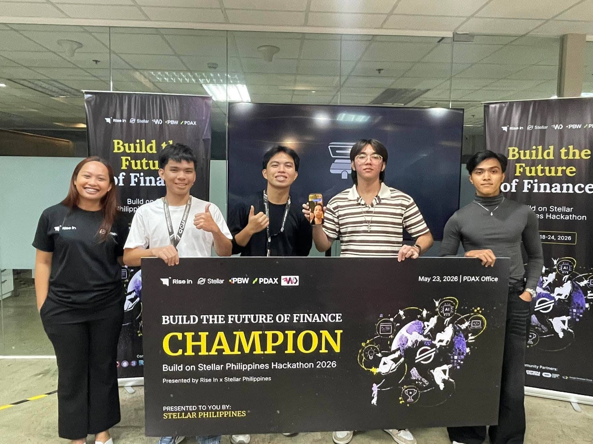 Photo from the Stellar Philippines Hackathon (frame two)