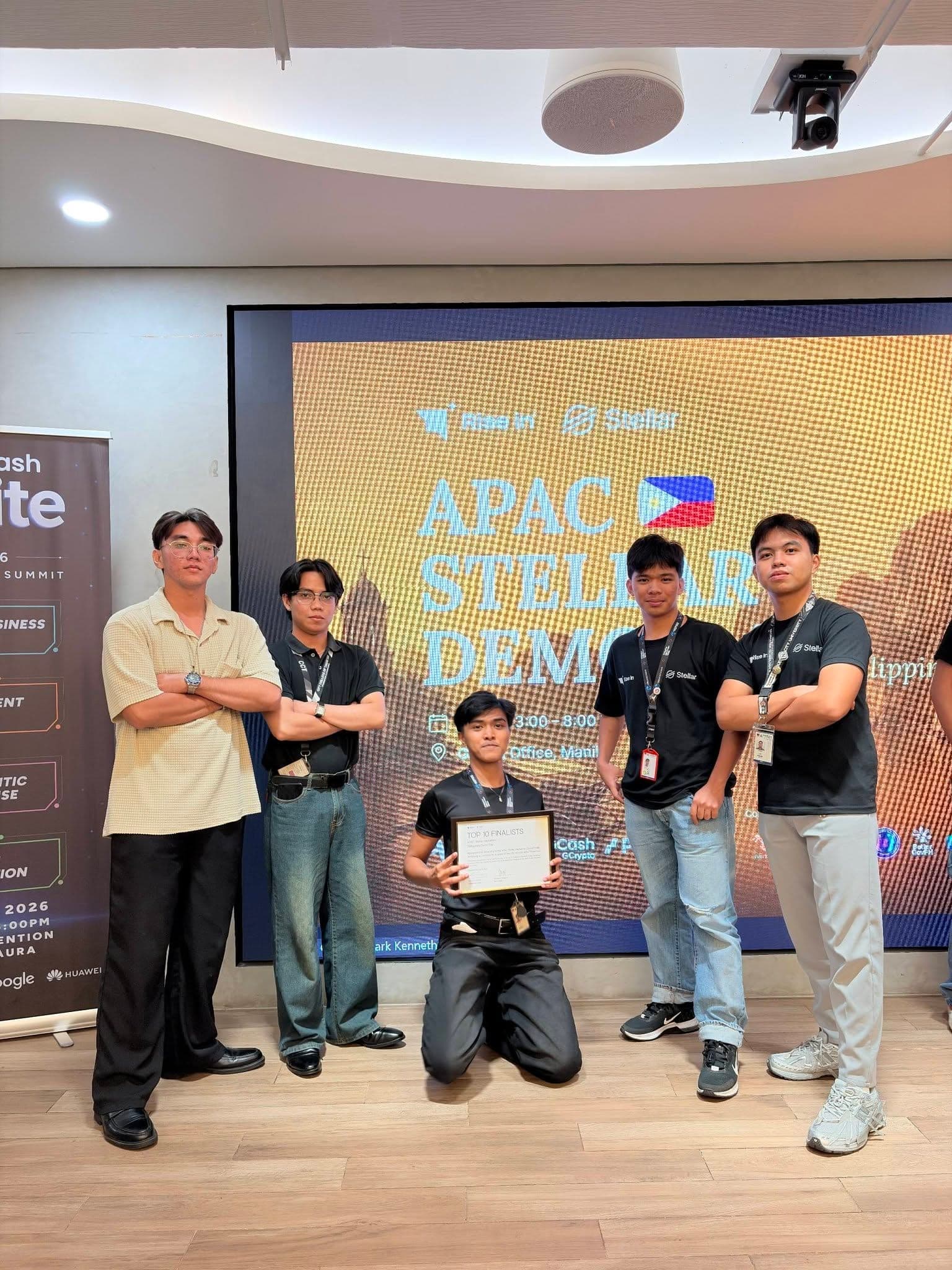 Photo from the Stellar Philippines Hackathon (frame five)